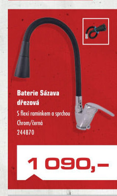 Baterie dřezová Flexi Sázava Ravslezák