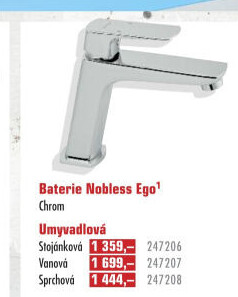 Baterie umyvadlová Nobless Ego Novaservis