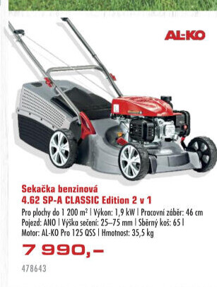 Benzínová sekačka AL-KO 4.62 SP-A Classic