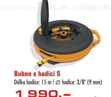 Buben na hadici s kolečky Fiskars