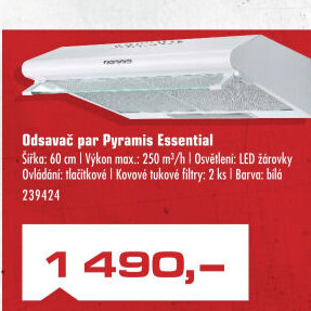 Digestoř Pyramis Essential