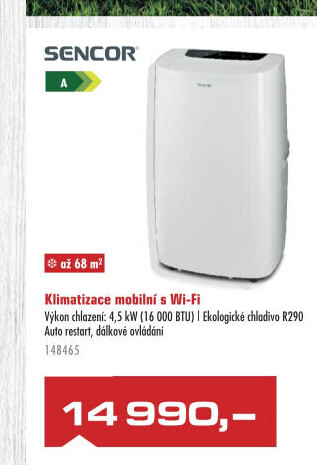 Klimatizace Sencor SAC MT1603C