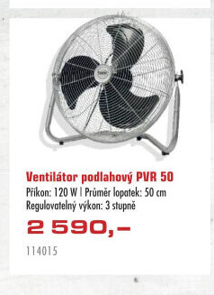 Podlahový ventilátor