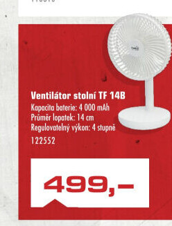 Stolní ventilátor Home