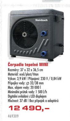 Tepelné čerpadlo Steinbach Mini