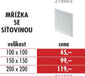 Větrací mřížka