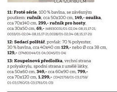 RUČNÍK PRO HOSTY