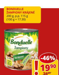 Žampiony Bonduelle