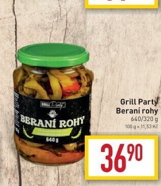 Beraní rohy Grill Party