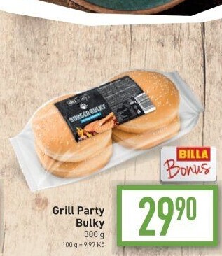 Bulky na hamburger Grill Party