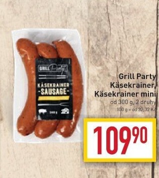 Käsekrainer Grill Party
