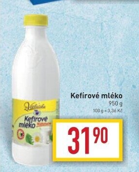 Kefírové mléko neochucené Mlékárna Valašské Meziříčí