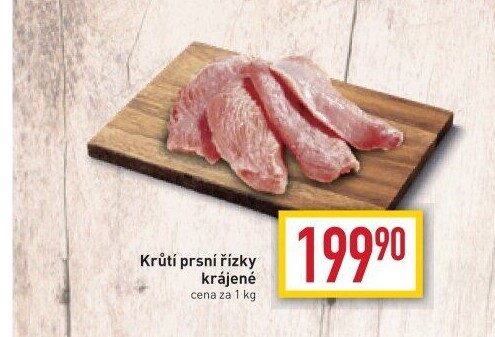 Krůtí prsní řízky