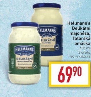 Majonéza delikátní Hellmann'