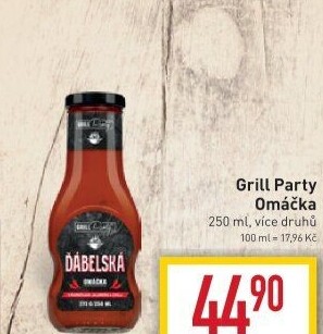 Omáčky Grill Party