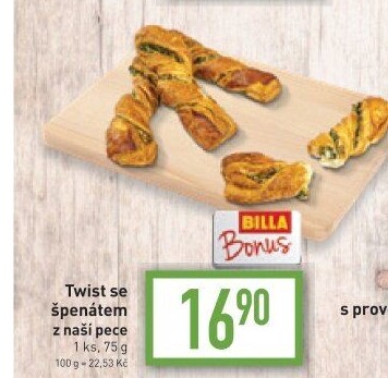 Pečivo Twister