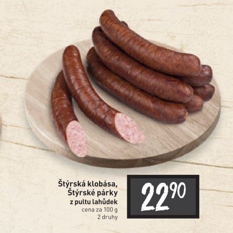 Štýrská klobása Steinex