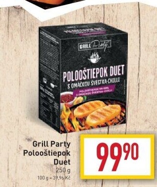 Sýr Polooštiepok na gril Grill Party