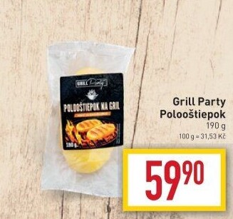 Sýr Polooštiepok na gril Grill Party