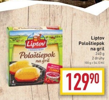 Sýr Pološtiepok na gril Liptov