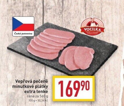 Vepřová pečeně bez kosti Vocílka