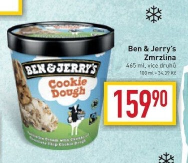 Zmrzlina v kelímku Ben&amp