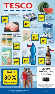 akční leták Tesco 7.6.2023-13.6.2023