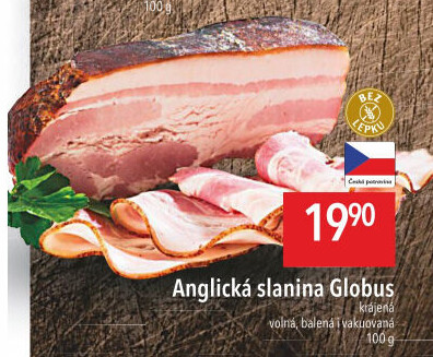 Anglická slanina Globus