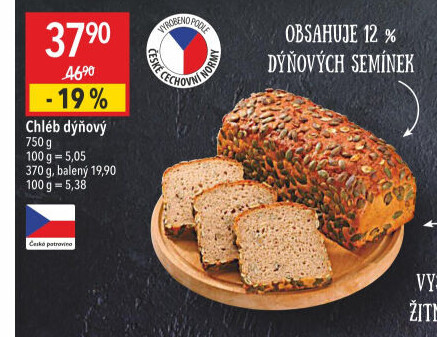 Chléb dýňový
