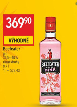 Gin Pink Beefeater