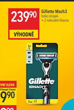 Holicí strojek pánský Gillette Mach 3