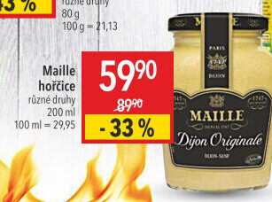 Hořčice dijonská Maille