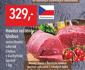 Hovězí roštěná Globus