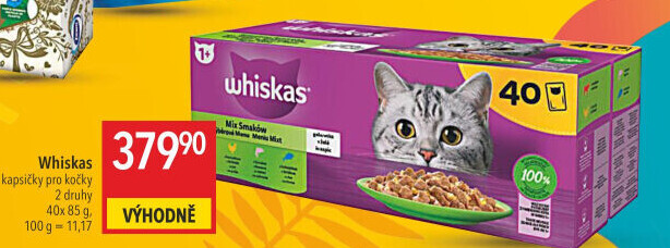 Kapsičky pro kočky Whiskas