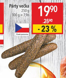 Pečivo Párty večka
