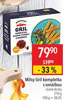 Sýr na gril Grill kompletka Bánovecká Milsy