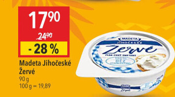 Žervé Jihočeské Madeta