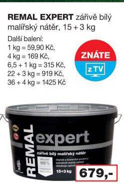 Malířský nátěr Expert Remal