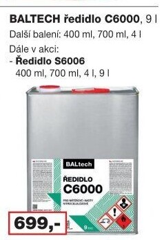 Ředidlo C6000 BALtech