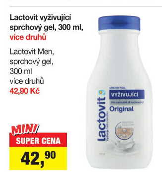 Sprchový gel Lactovit