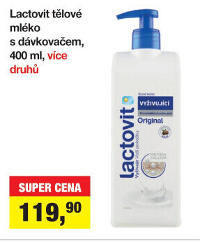 Tělové mléko Lactovit