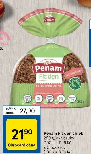 Chléb Fit den Penam