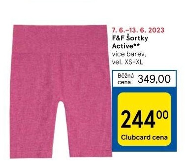 Dámské šortky - kraťasy F&amp