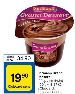 Dezert Grand Dessert Ehrmann