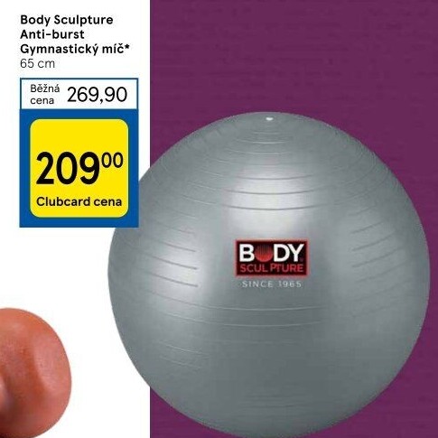 Gymnastický míč Body Sculpture