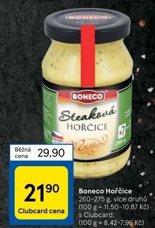 Hořčice Boneco