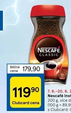 Instantní kávy Nescafé