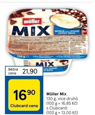 Jogurt Müller Mix