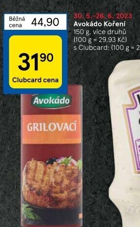 Koření Avokádo