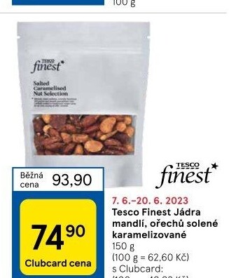 Mix ořechů Tesco Finest